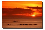 18 Août 2009 - Mer d'Iroise vue de la Pointe de Pen Hir - Coucher de soleil