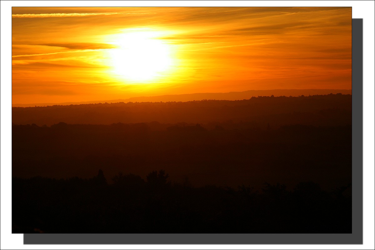27 octobre 2009 - Lever de Soleil - Lopérec