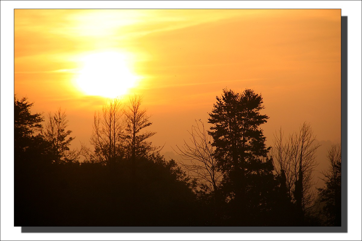 28 octobre 2009 - Lever de Soleil - Lopérec