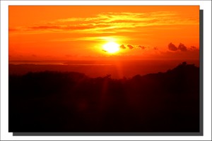 Lopérec - MenezMeur - Coucher de Soleil -21 Septembre 2009