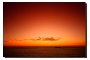 Pointe de Pen Hir - Coucher de Soleil - 21 septembre 2009