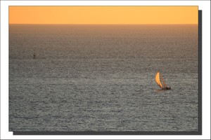 21 septembre 2009 - Pointe de Pen Hir - Coucher de soleil