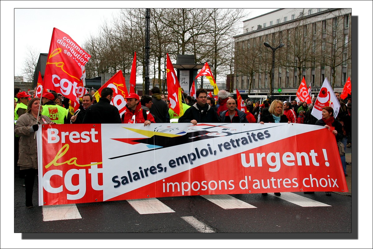 23 Mars 2010 - Manifestation CGT Brest