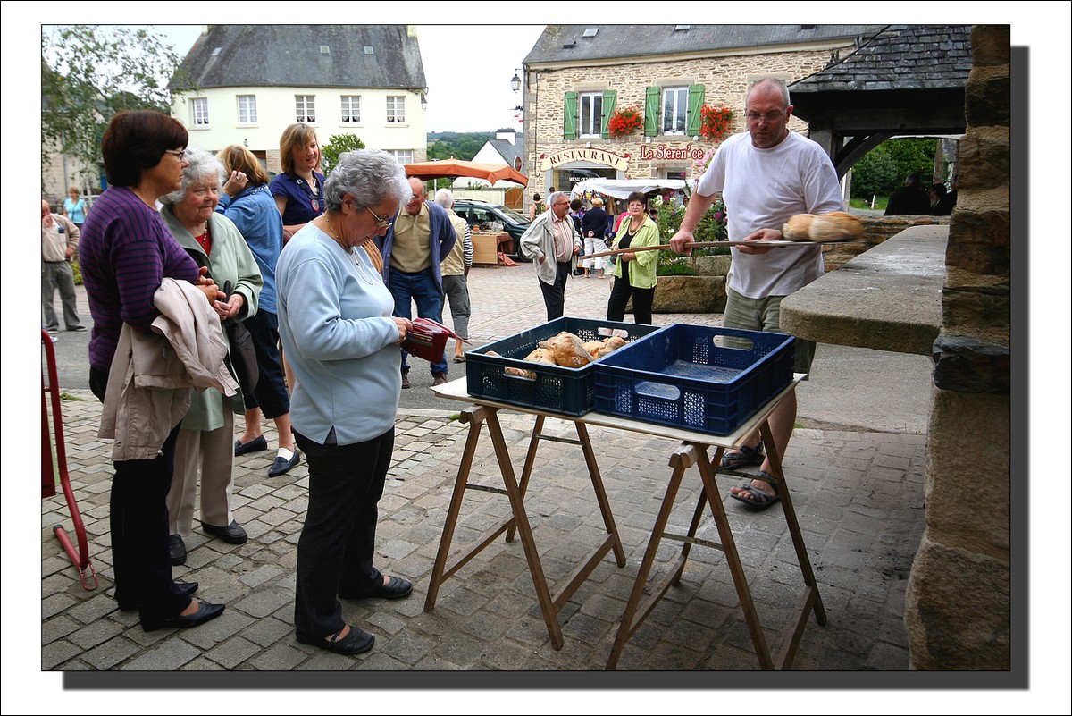 Sur le Marché de Lopérec