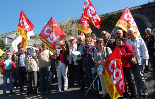 Rassemblement Retraites Morlaix