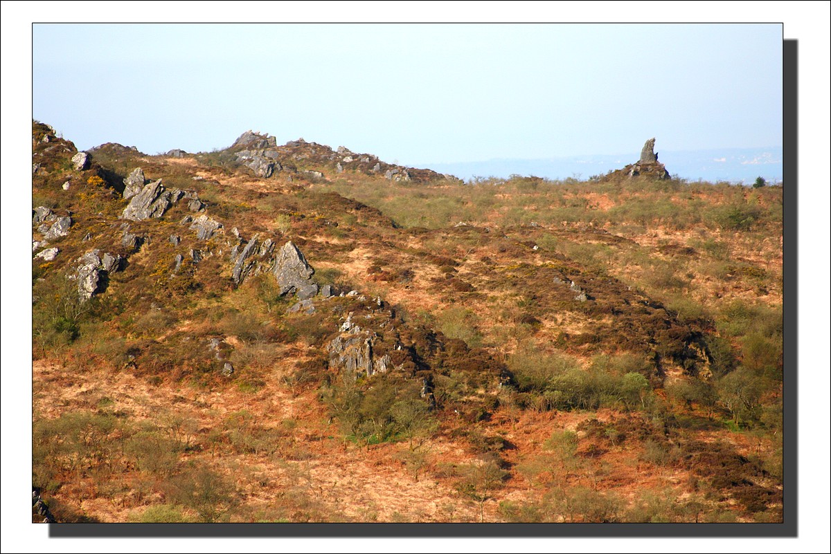 Sur la crête des Monts d'Arrée