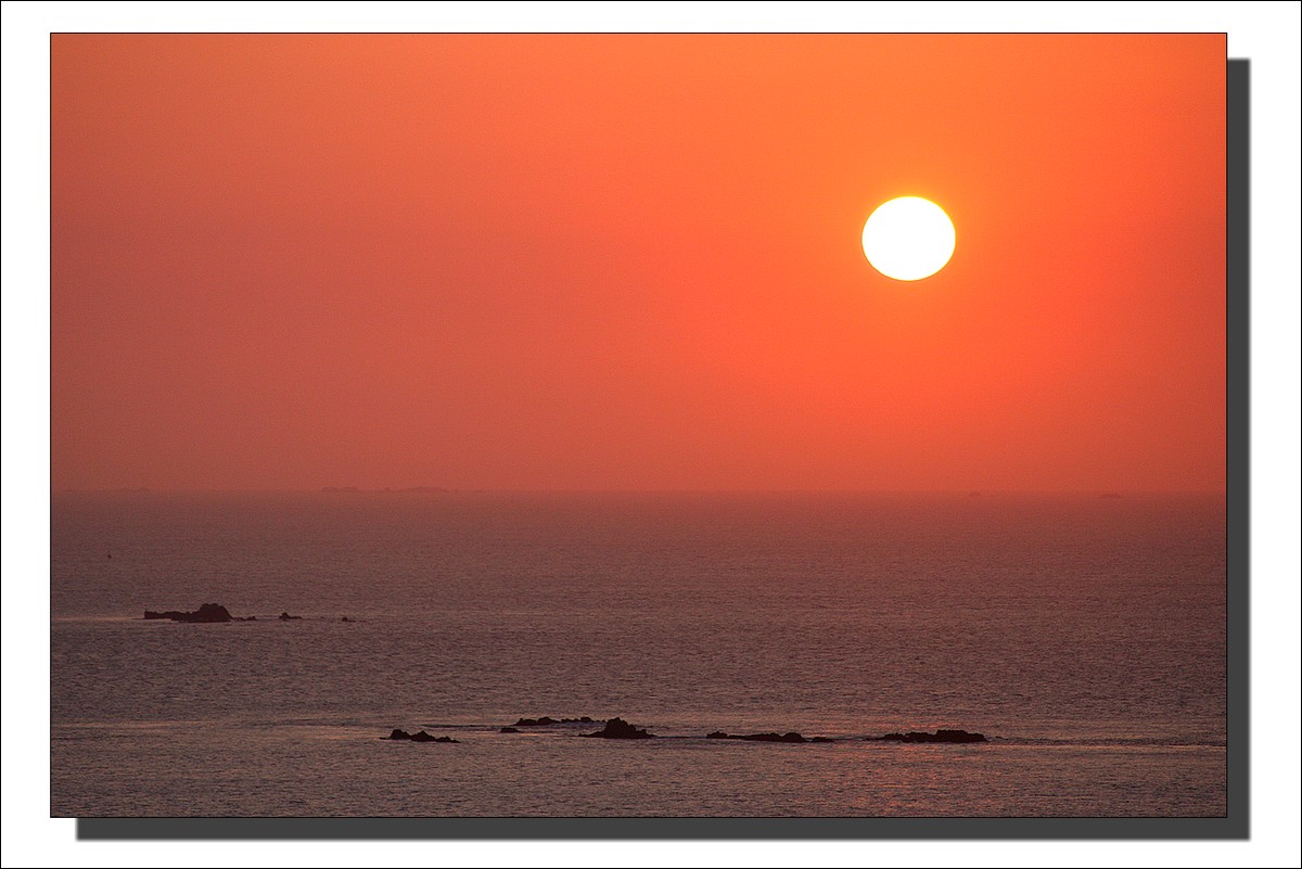 Coucher de Soleil sur les Rochers du Toulinguet