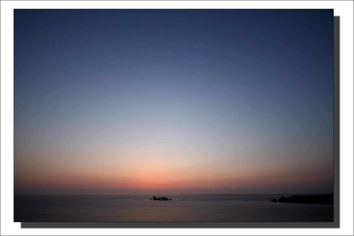 Coucher de Soleil sur les Rochers du Toulinguet