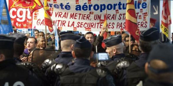 Grève des agents de sûreté des aéroports