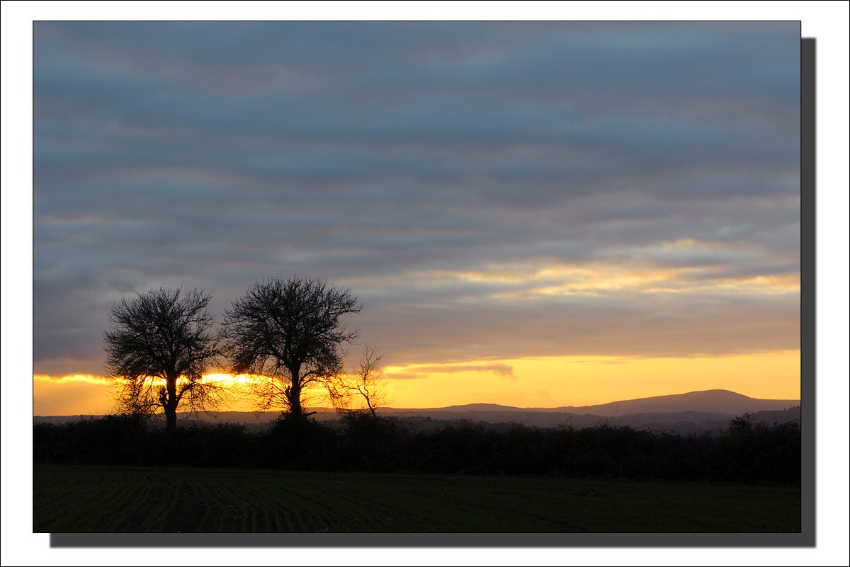 Noël - Coucher du Soleil
