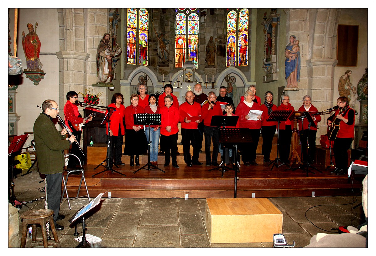 Les Chorales de Lopérec et de Châteaulin