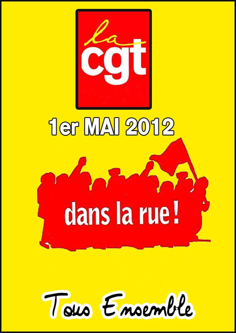 1er mai 2012 - CGT