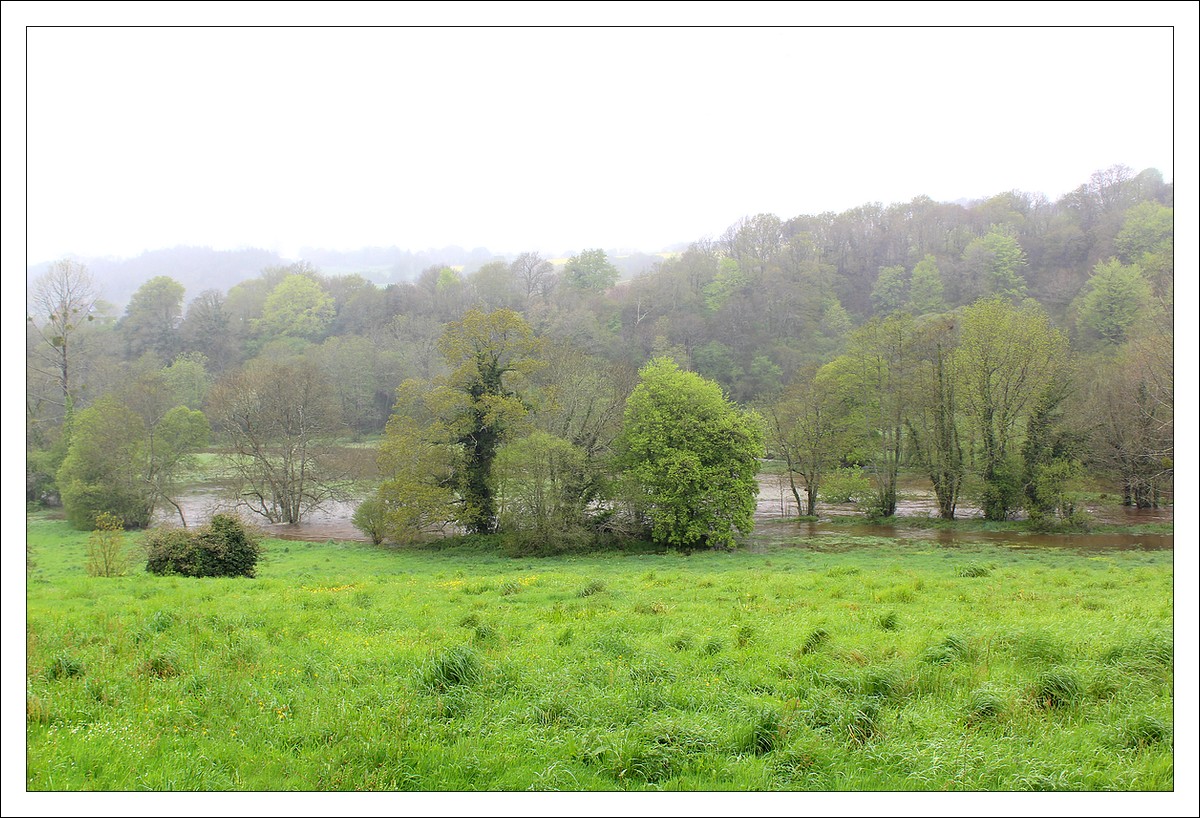 La vallée de la Douffine, Tyrbourg en Lopérec- Lopereg