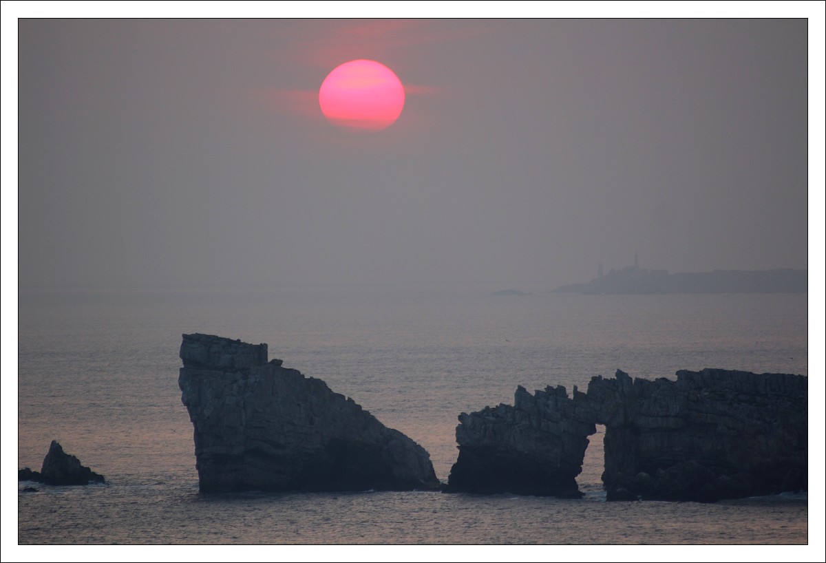 Coucher de soleil depuis la Pointe de Pen-Hir