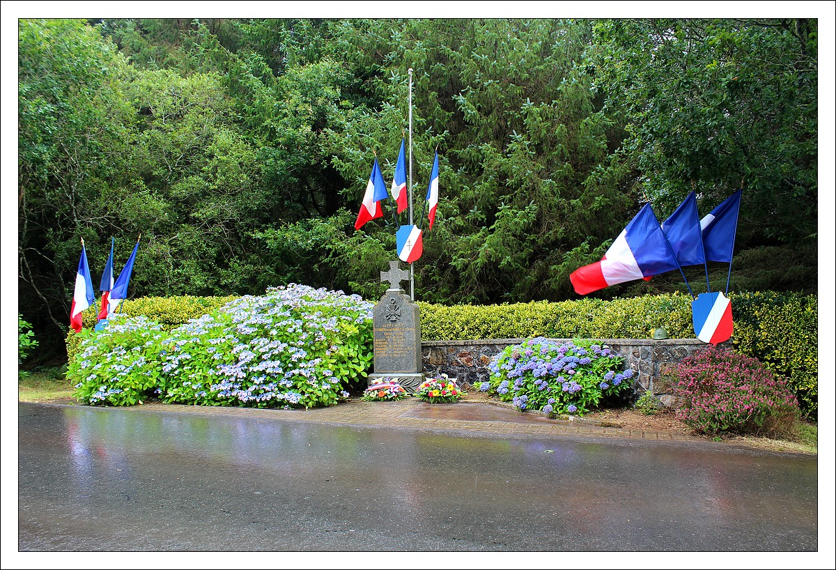 Lopérec - Cérémonie au Monument de la Résistance