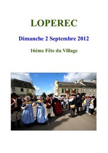 Dimanche 2 Septembre 2012 - Fête du Village de Lopérec -