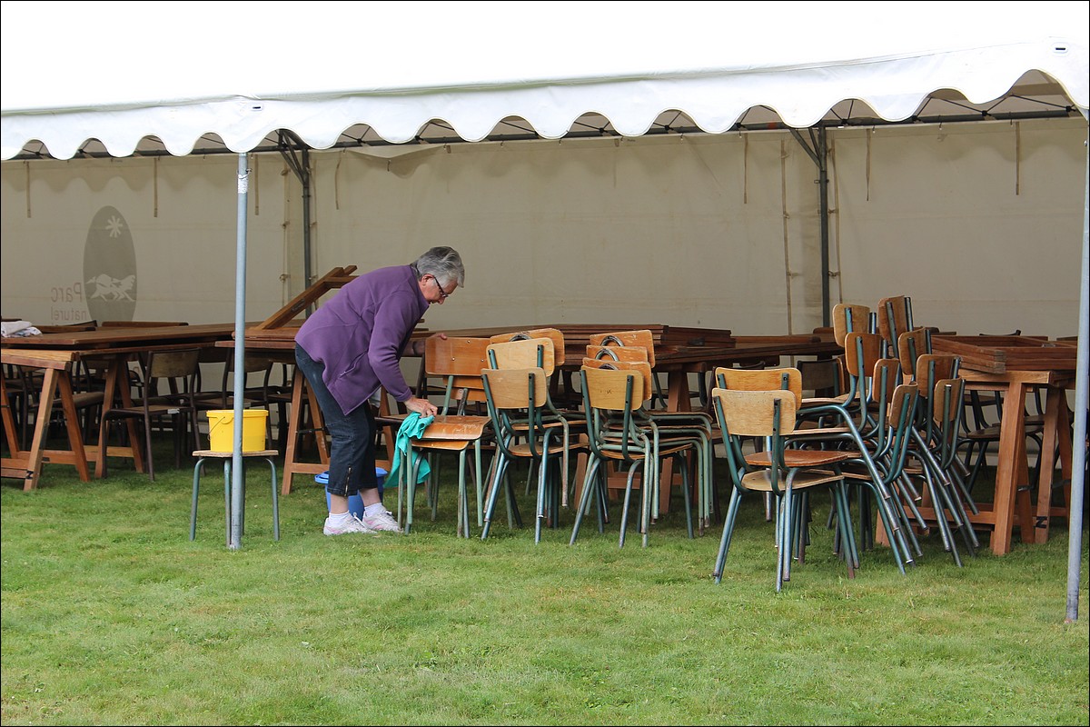 Samedi 1er Septembre 2012 - Lopérec - Préparation de la Fête du Village