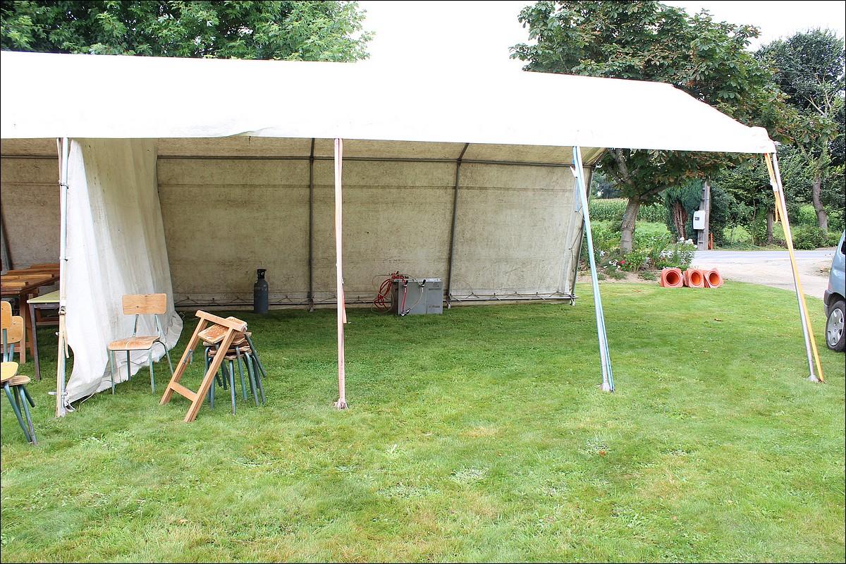 Samedi 1er Septembre 2012 - Lopérec - Préparation de la Fête du Village