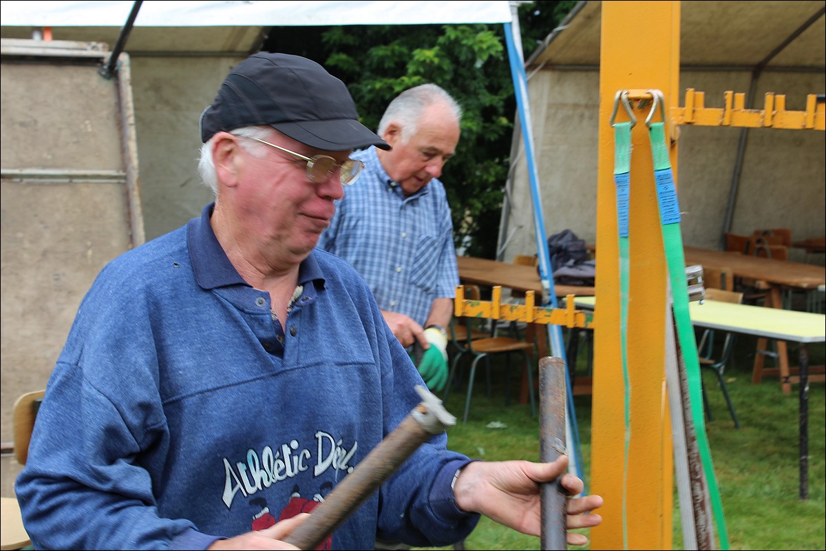 Samedi 1er Septembre 2012 - Lopérec - Préparation de la Fête du Village