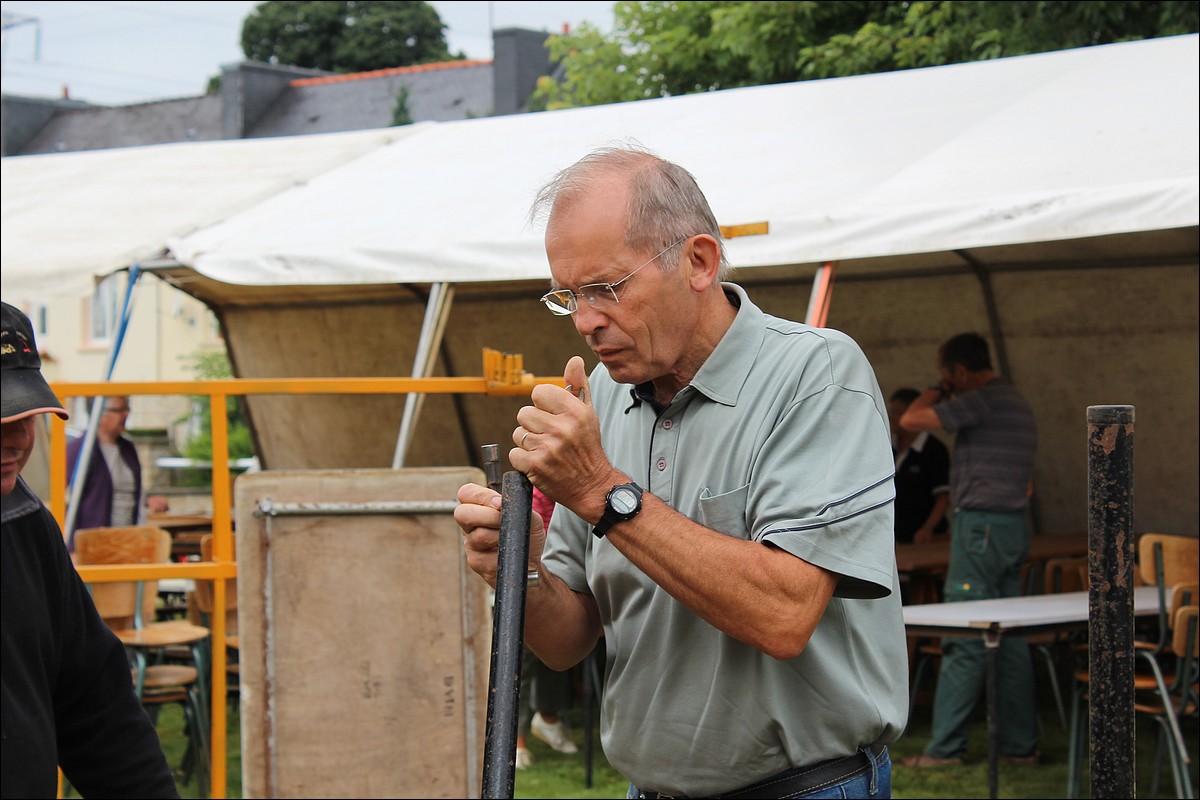 Samedi 1er Septembre 2012 - Lopérec - Préparation de la Fête du Village