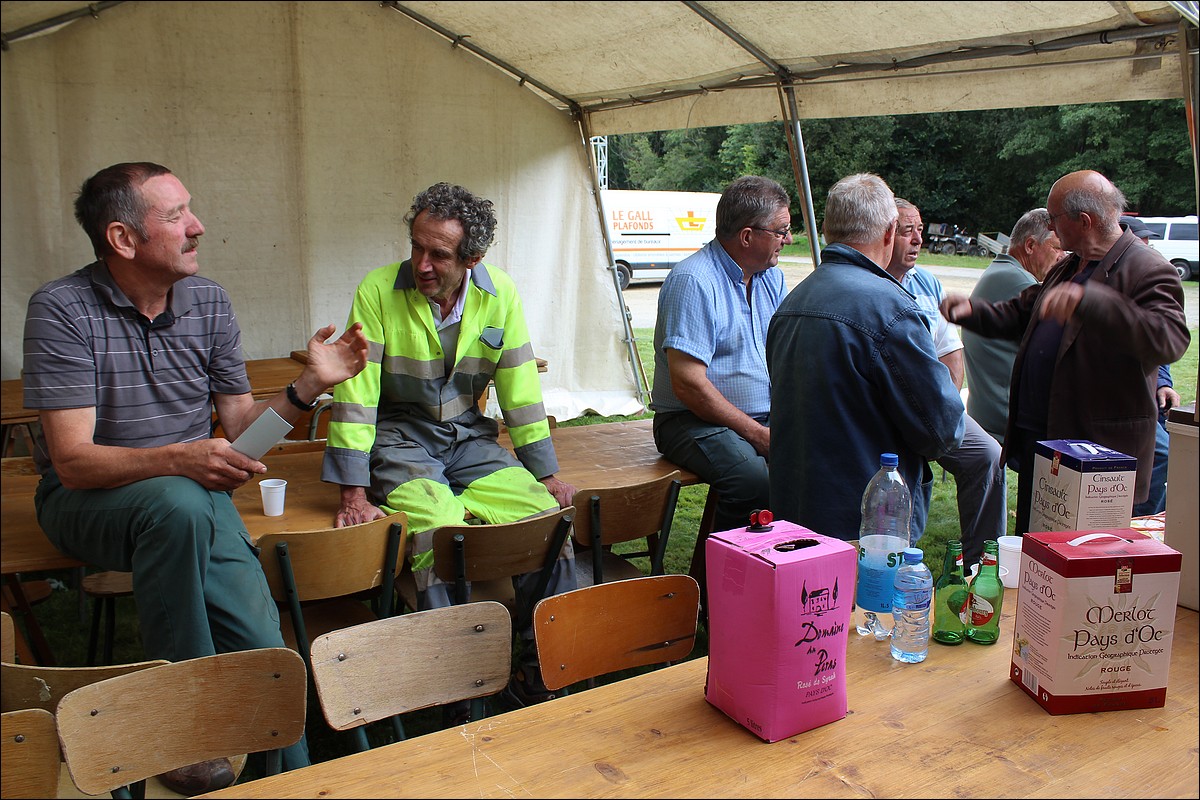 Samedi 1er Septembre 2012 - Lopérec - Préparation de la Fête du Village