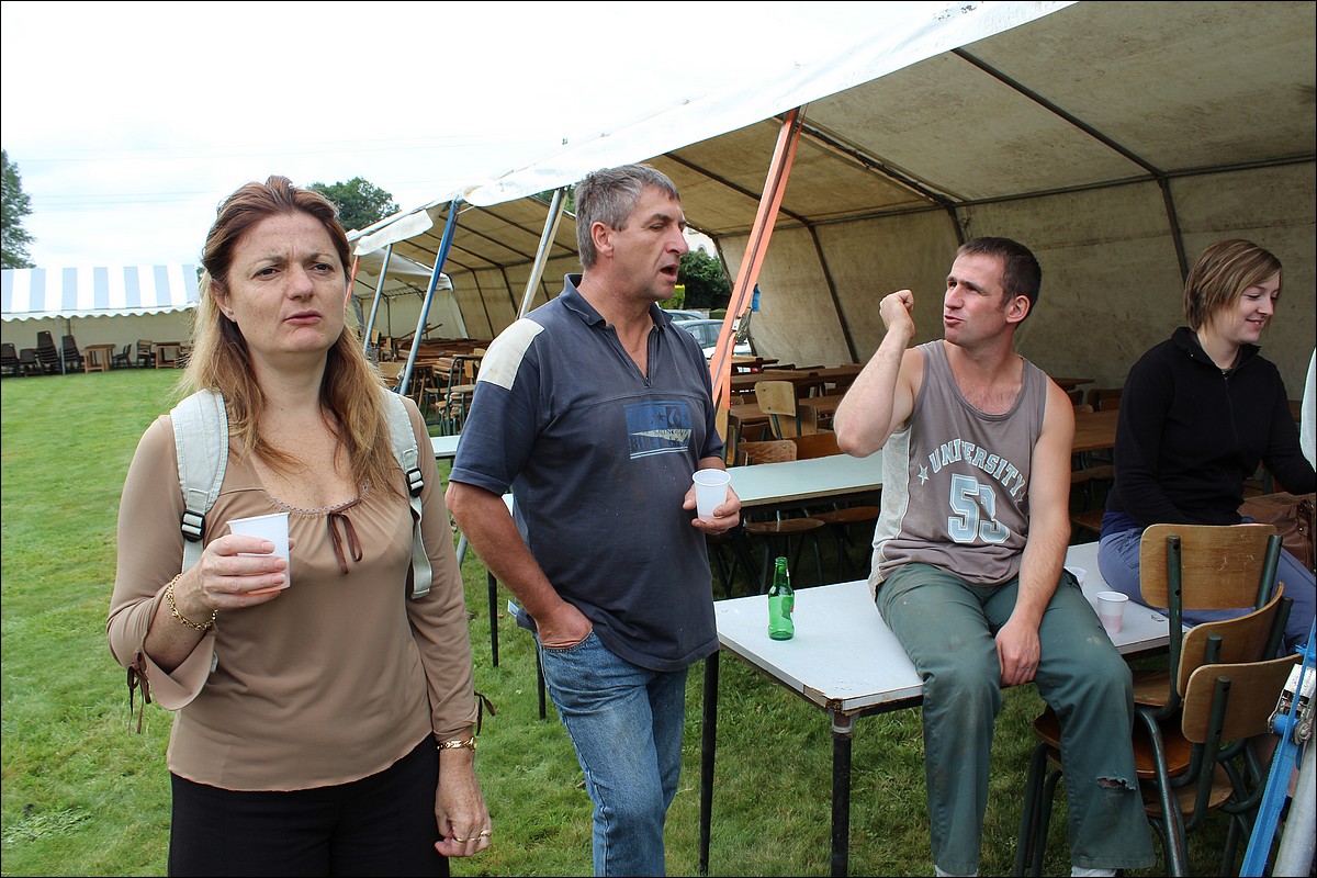 Samedi 1er Septembre 2012 - Lopérec - Préparation de la Fête du Village