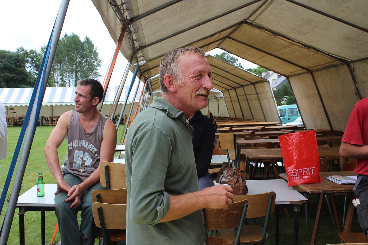 Samedi 1er Septembre 2012 - Lopérec - Préparation de la Fête du Village