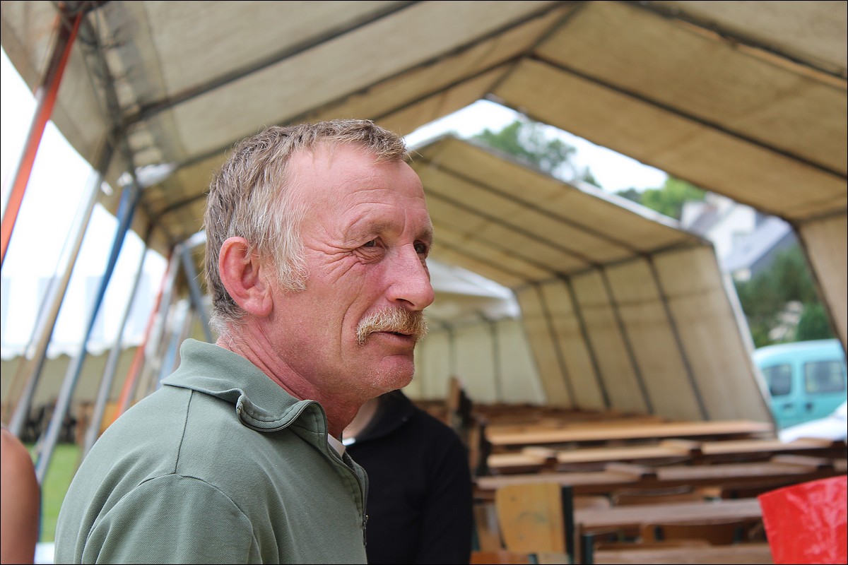 Samedi 1er Septembre 2012 - Lopérec - Préparation de la Fête du Village