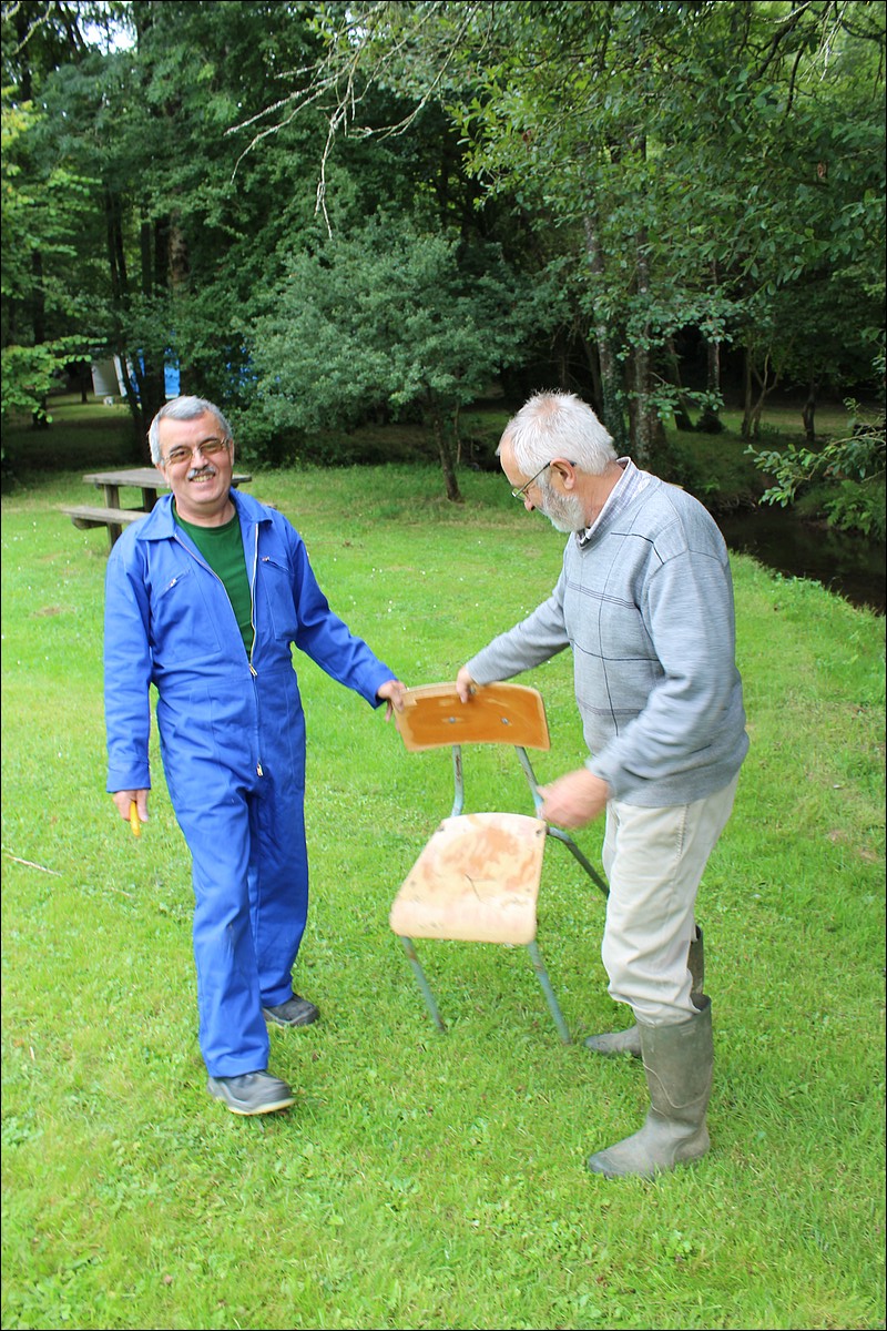 Samedi 1er Septembre 2012 - Lopérec - Préparation de la Fête du Village