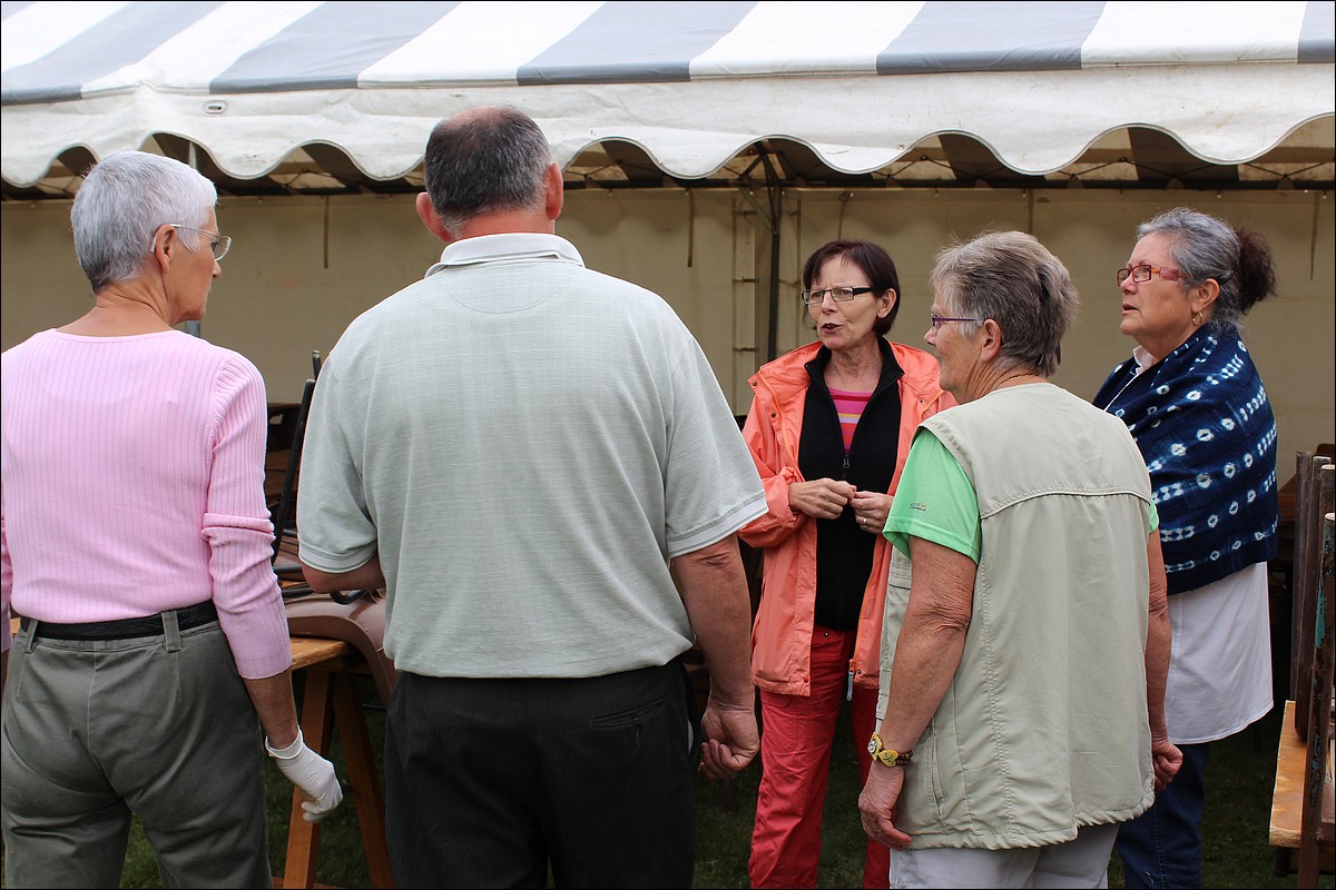 Samedi 1er Septembre 2012 - Lopérec - Préparation de la Fête du Village