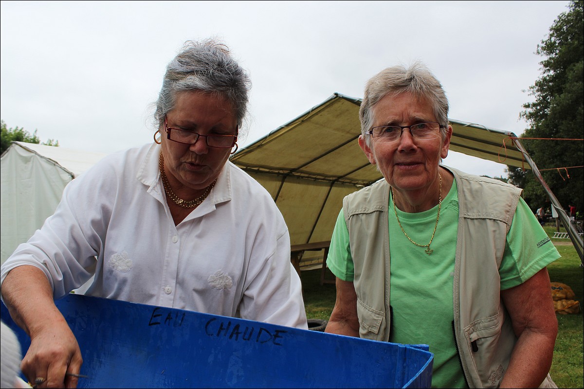 Samedi 1er Septembre 2012 - Lopérec - Préparation de la Fête du Village