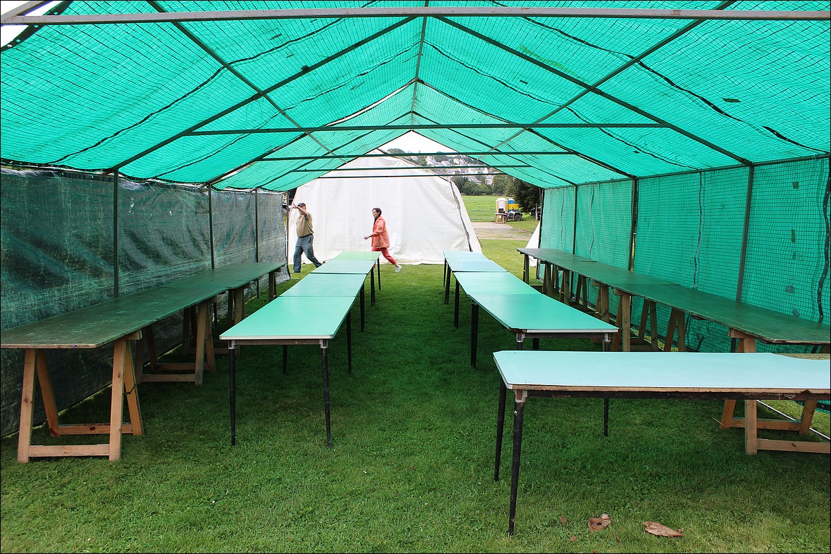 Samedi 1er Septembre 2012 - Lopérec - Préparation de la Fête du Village