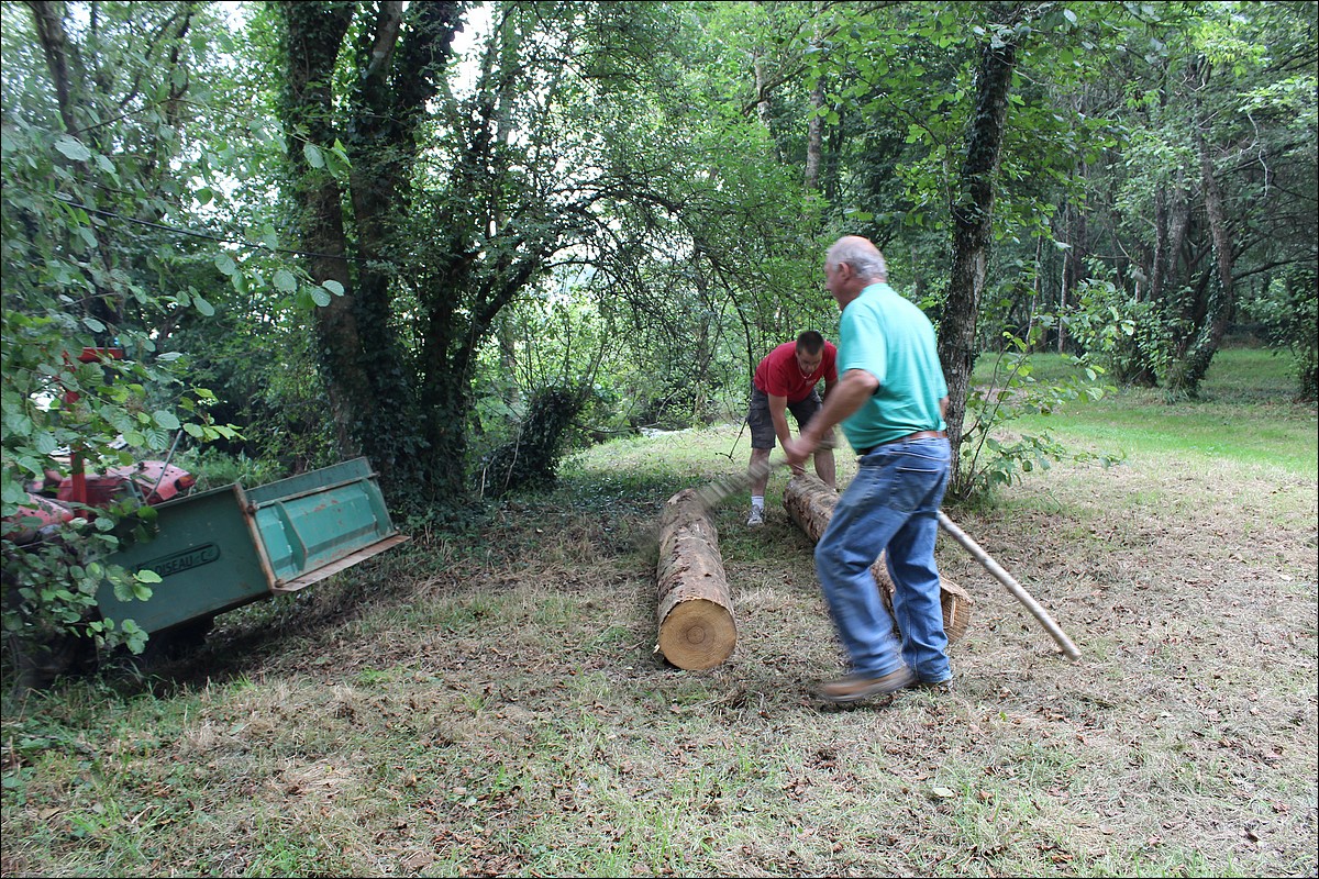 Samedi 1er Septembre 2012 - Lopérec - Préparation de la Fête du Village