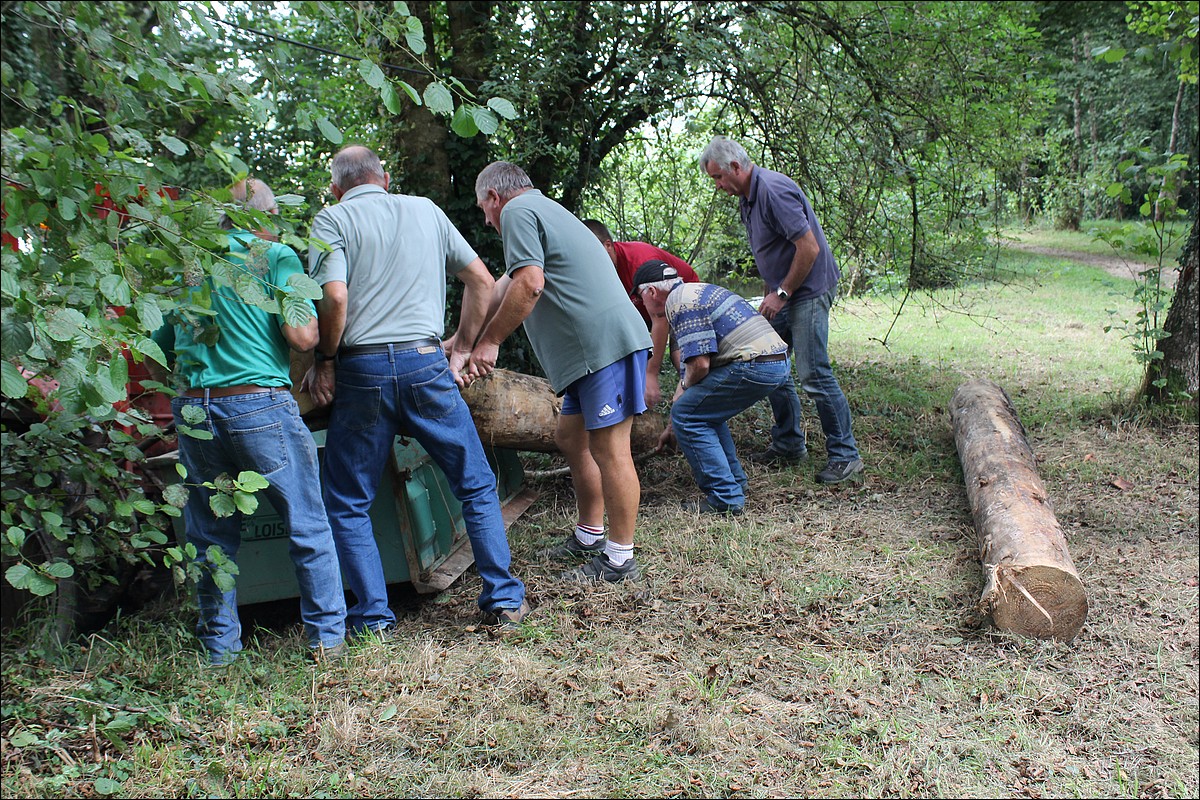 Samedi 1er Septembre 2012 - Lopérec - Préparation de la Fête du Village
