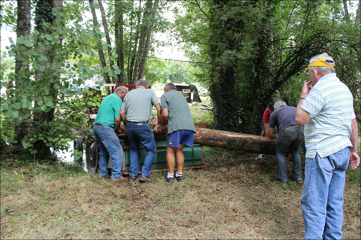 Samedi 1er Septembre 2012 - Lopérec - Préparation de la Fête du Village