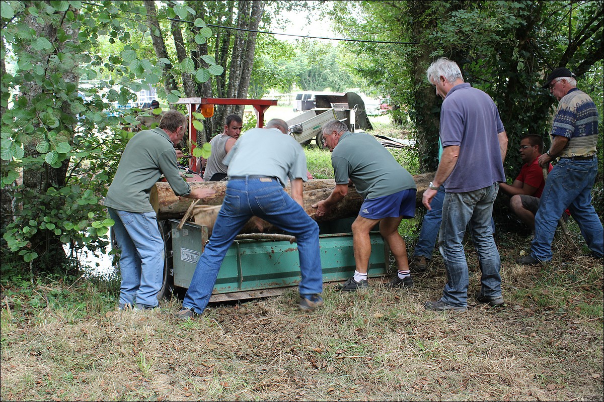 Samedi 1er Septembre 2012 - Lopérec - Préparation de la Fête du Village