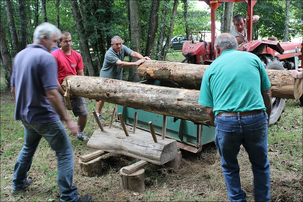 Samedi 1er Septembre 2012 - Lopérec - Préparation de la Fête du Village
