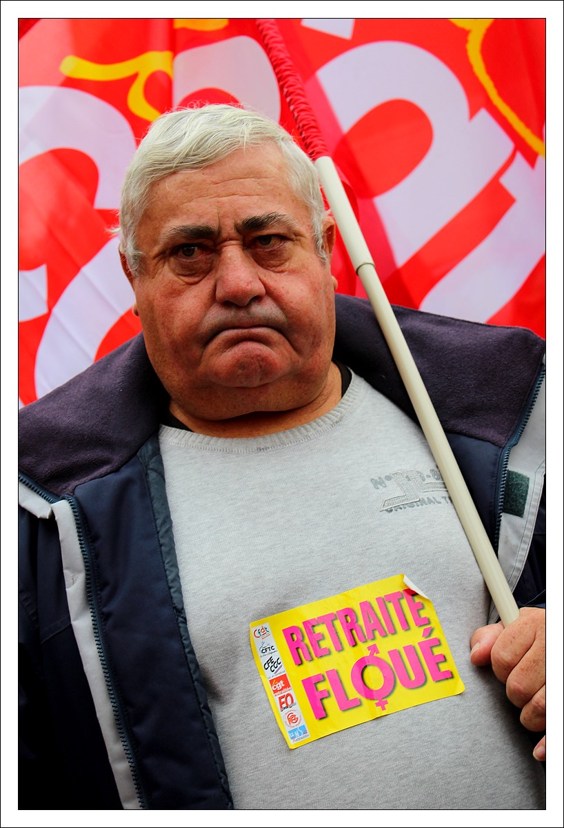 Brest - rassemblement retraités