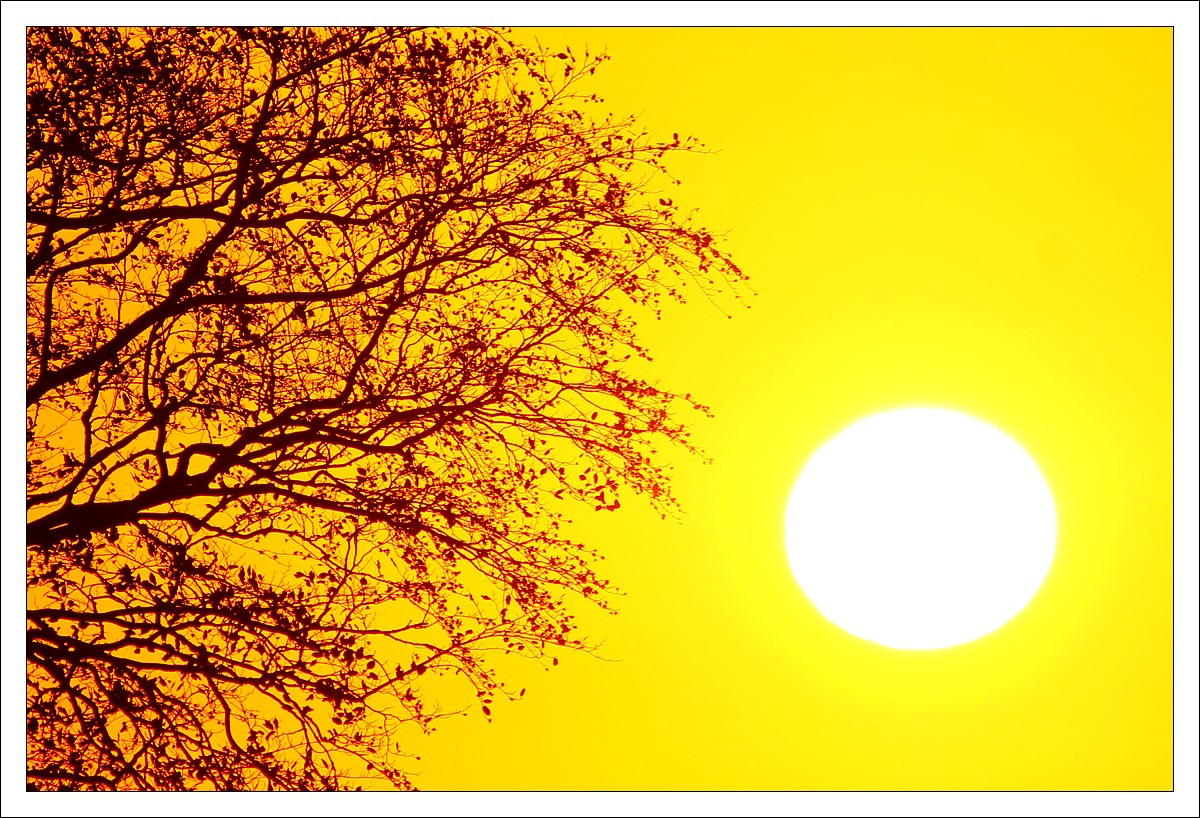 Lever de Soleil sur Lopérec
