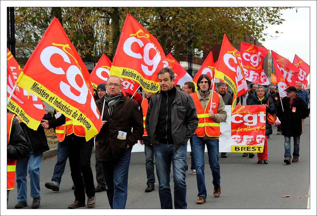Manifestation anti-austérité Brest