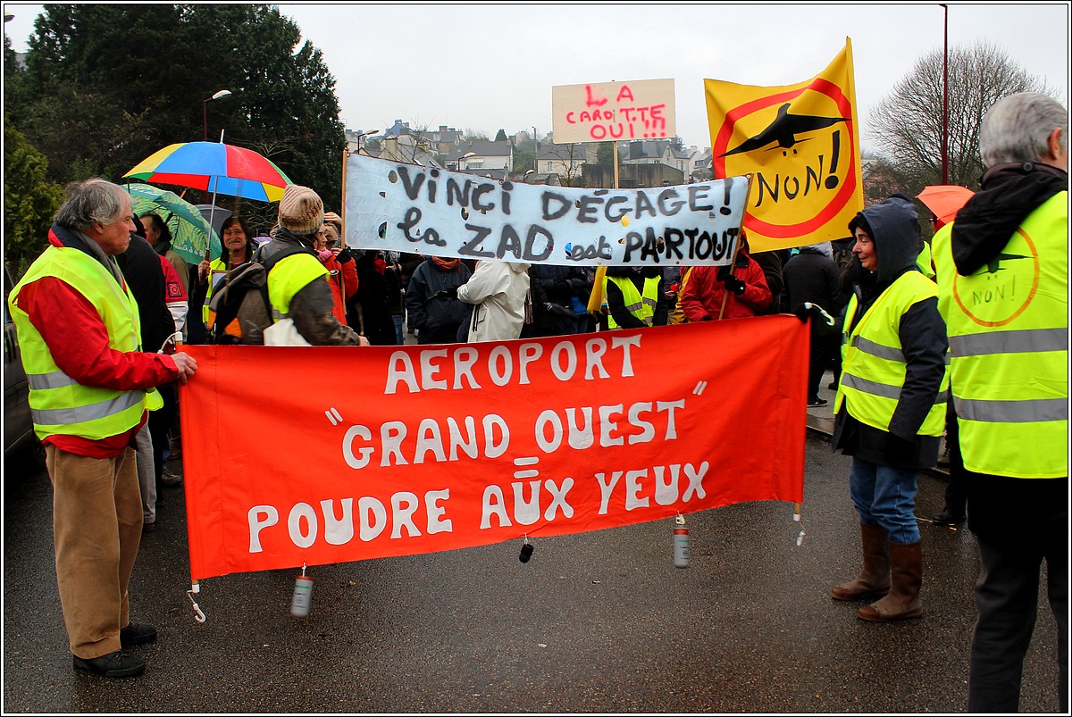 Manif contre l'Ayraultport NDDL