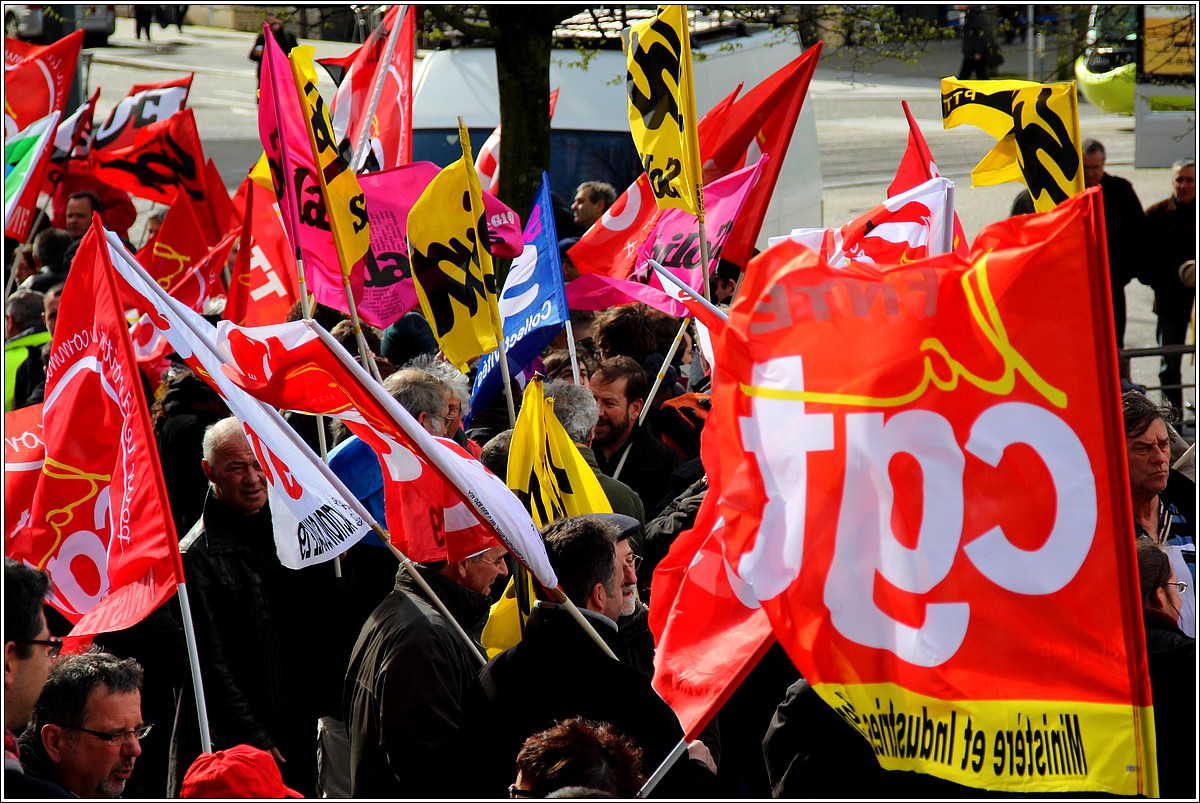 Brest - 9 avril 2013 - manifestation contre l'ANI
