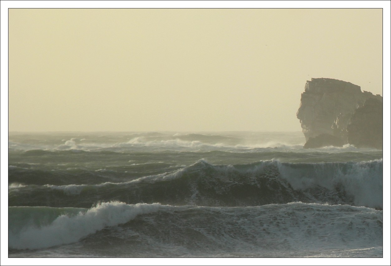 Camaret - Pointe du Toulinguet - Plage de Pen hat - Pen-Hir - Tempête du 3 Janvier 2014