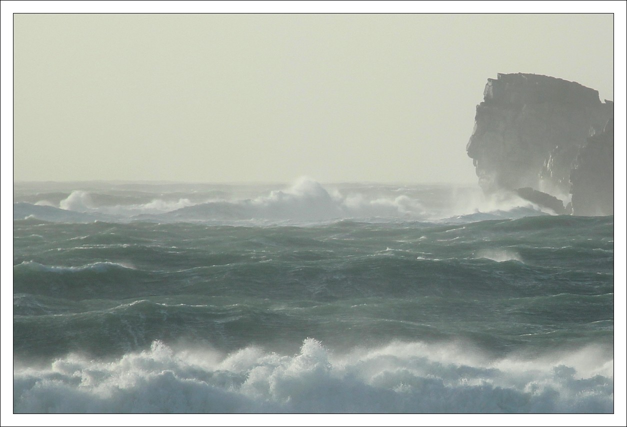 Camaret - Pointe du Toulinguet - Plage de Pen hat - Pen-Hir - Tempête du 3 Janvier 2014