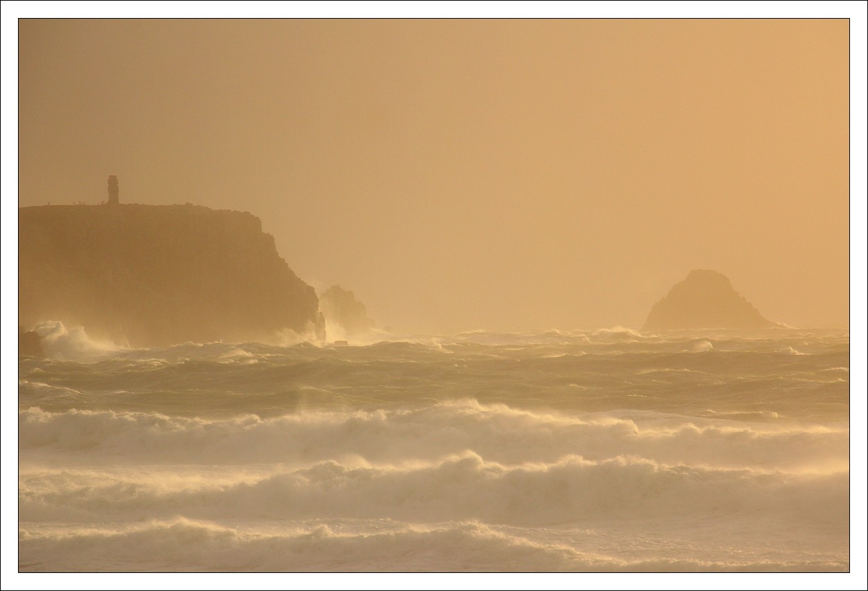 Camaret - Pointe du Toulinguet - Plage de Pen hat - Pen-Hir - Tempête du 3 Janvier 2014