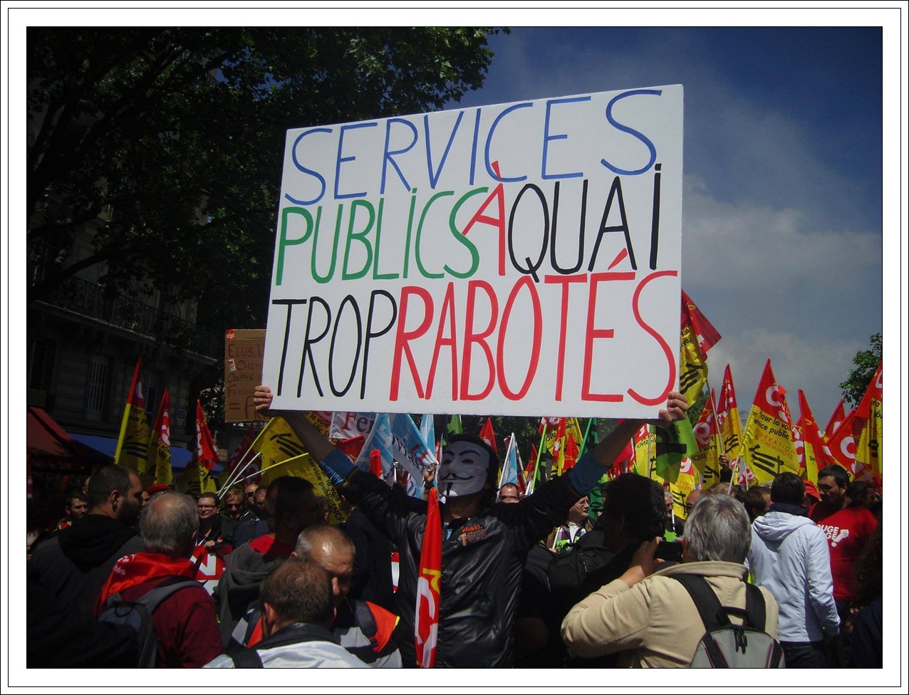 Paris Manif Cheminots
