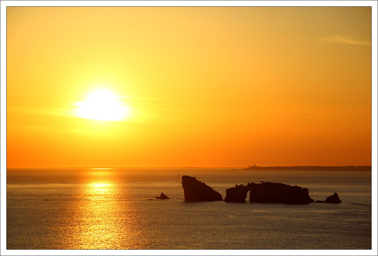 Coucher de Soleil en Mer d'Iroise