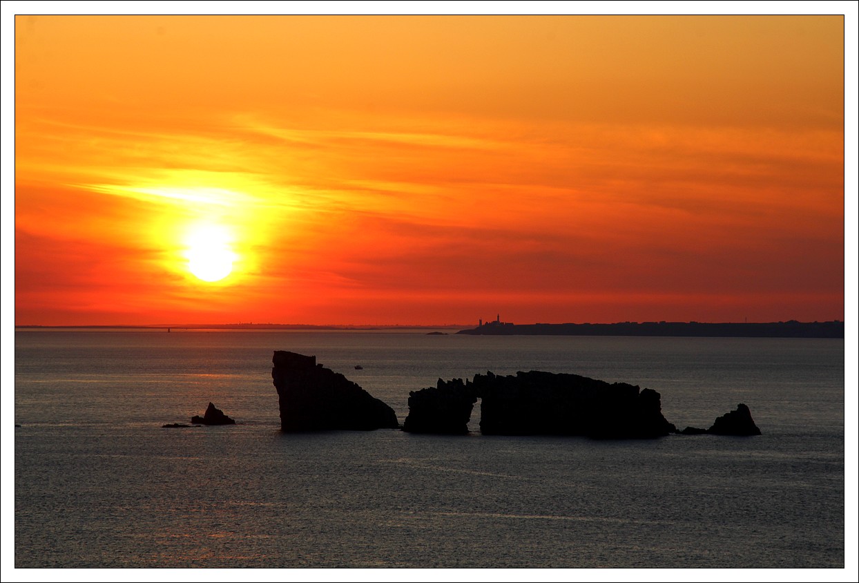 Coucher de Soleil en Mer d'Iroise