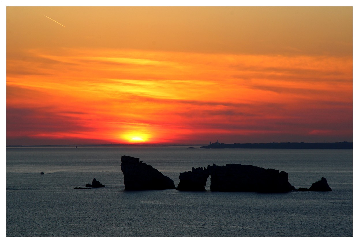 Coucher de Soleil en Mer d'Iroise