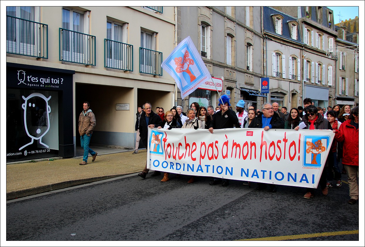 Douarnenez, pour la défense de l'Hôpital public de proximité